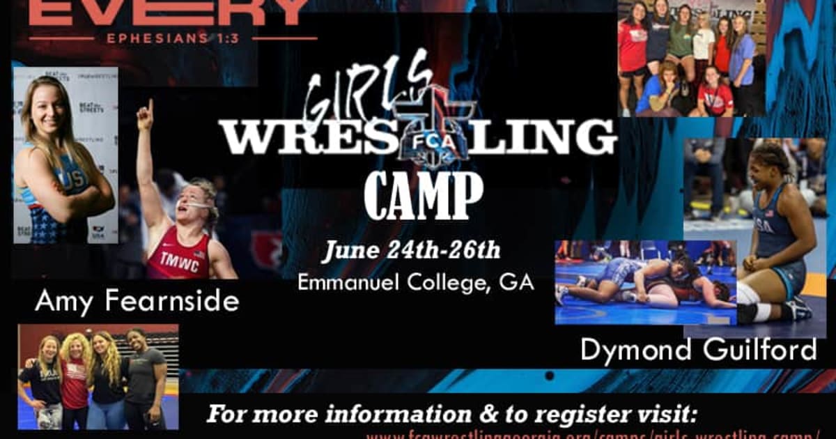 USA Wrestling 3rd annual FCA Girls Wrestling Camp set for June 2426